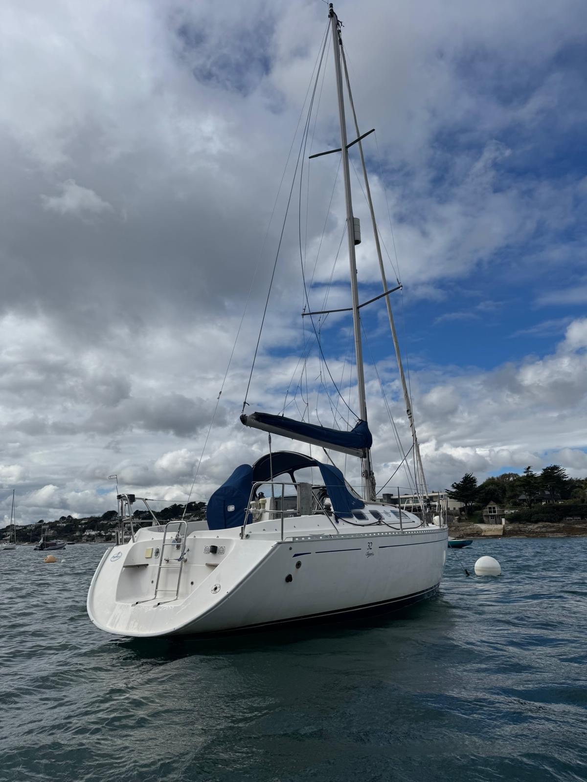 Dufour Classic 32 stern quarter